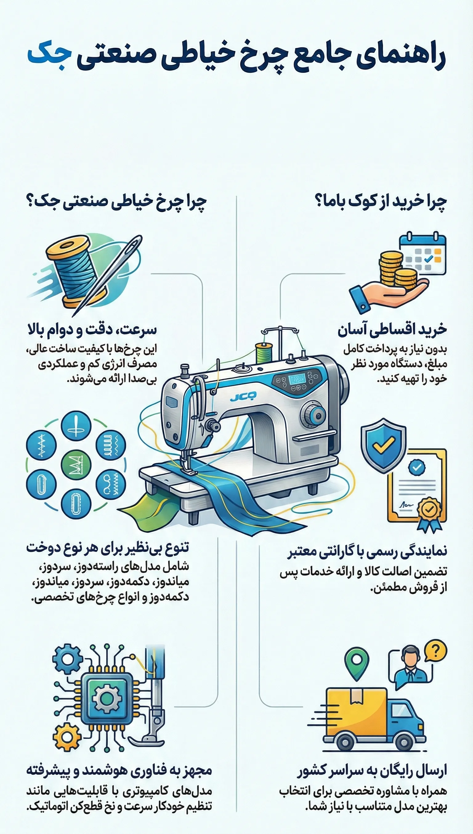 چرخ خیاطی جک