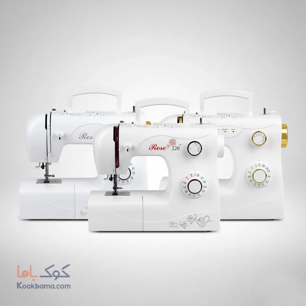 تفاوت مدلهای سری رز کاچیران؛ راهنمای جامع خرید بهترین مدل چرخ خیاطی رز کاچیران