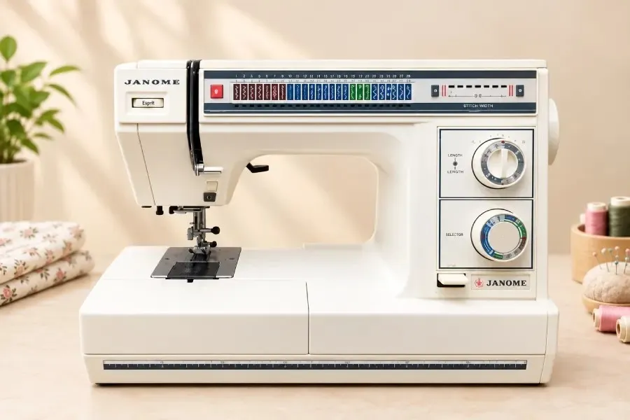 تفاوت چرخ ژانومه 813، 815، 802، 804، 801 (مقایسه مشخصات فنی و امکانات دوخت)