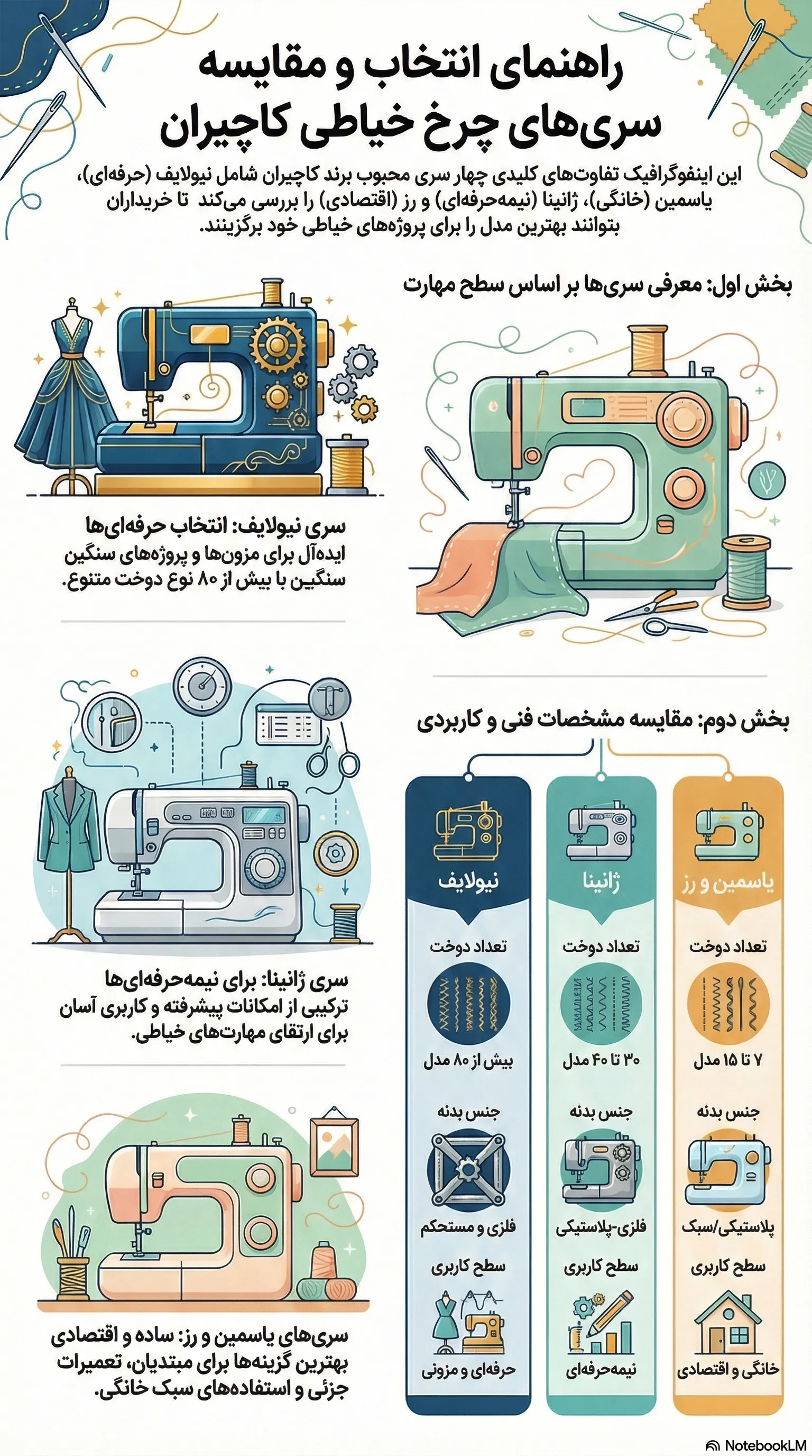 چرخ خیاطی کاچیران