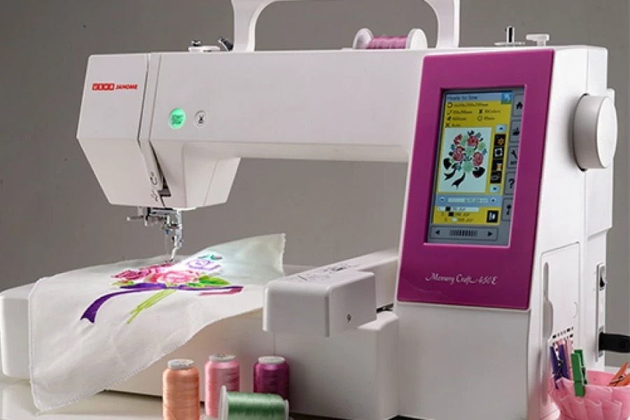 بررسی تخصصی چرخ خیاطی ژانومه 450 (مدل Memory Craft 450E)