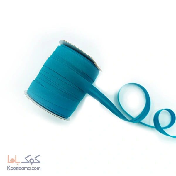  نوار اریب کتان 91 متر آبی تیره کد c08