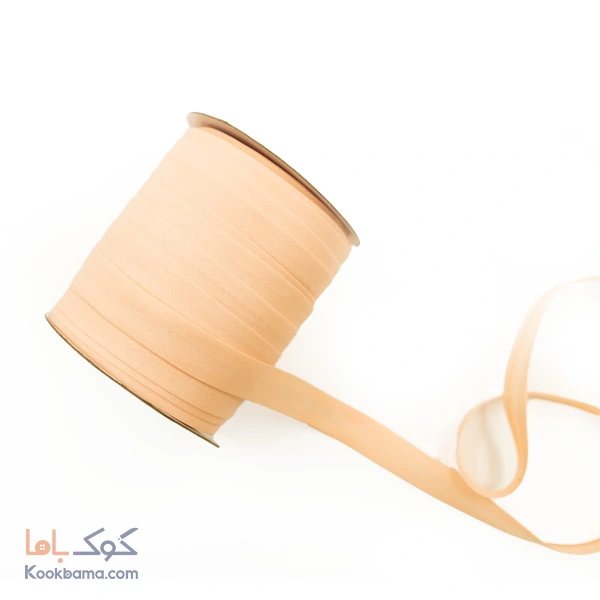 نوار اریب کتان 91 متری گلبهی کد c11