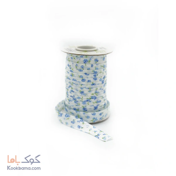 نوار اریب کتان طرحدار 45 متر کد pc10