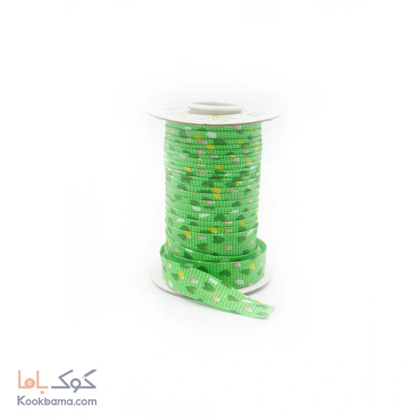 نوار اریب کتان طرحدار 45 متر کد pc20