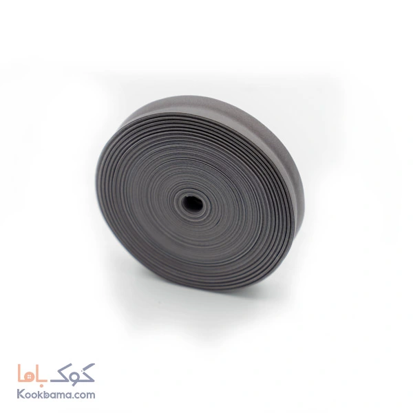 نوار اریب کتان 30 یاردی طوسی کد cs03