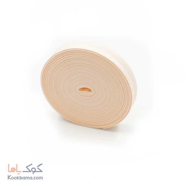 نوار اریب کتان 30 یاردی کرم روشن کد cs05