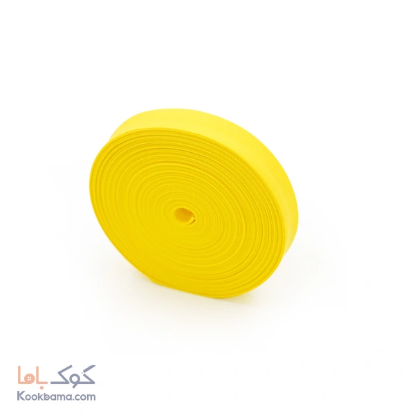 نوار اریب کتان 30 یاردی زرد کد cs10