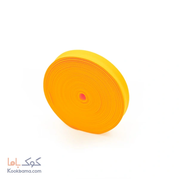 نوار اریب کتان 30 یاردی زرد تیره کد cs13
