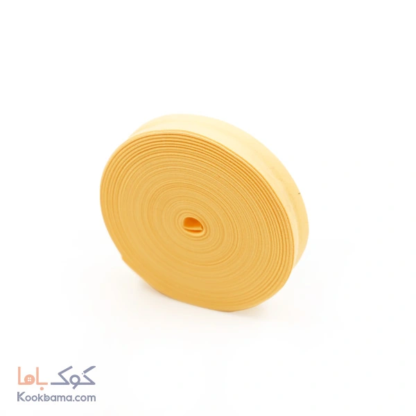 نوار اریب کتان 30 یاردی نخودی روشن کد cs14