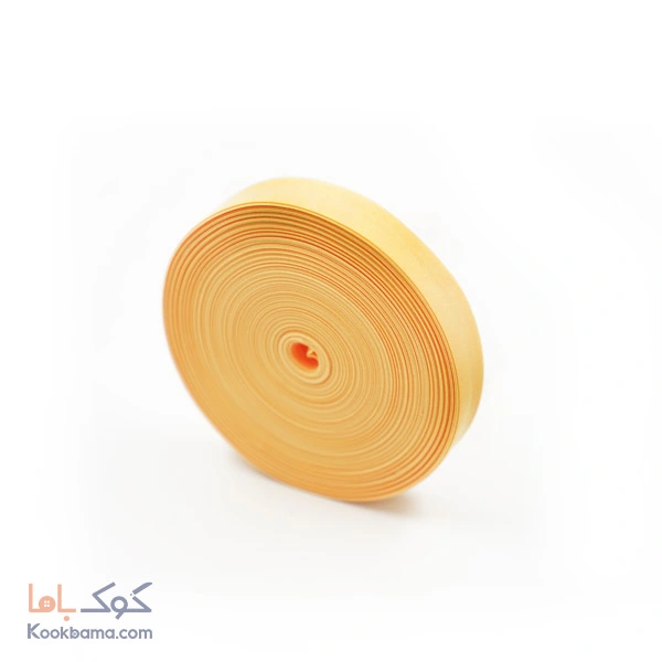 نوار اریب کتان 30 یاردی نخودی تیره کد cs15