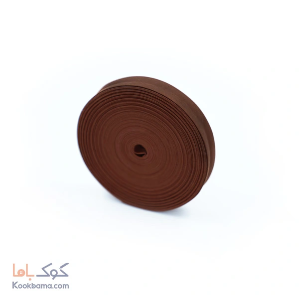 نوار اریب کتان 30 یاردی قهوه ای کد cs20