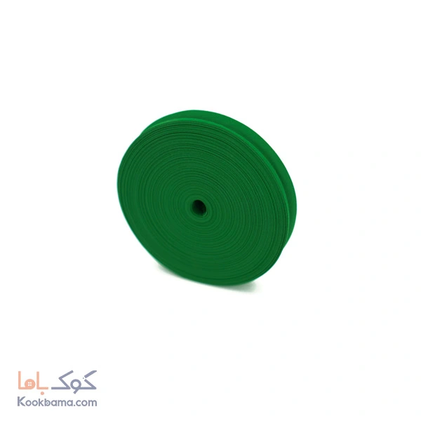 نوار اریب کتان 30 یاردی سبز کد cs26