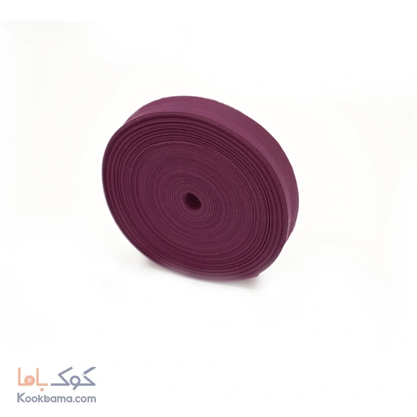 نوار اریب کتان 30 یاردی بنفش روشن کد cs35