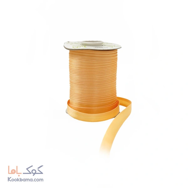 نوار اریب ساتن 91 متر گلبهی تیره کد s10