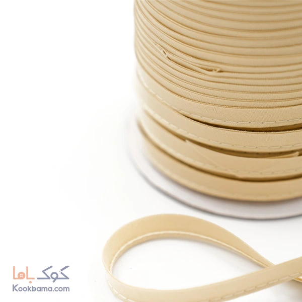 نوار مغزی کتان 65 متر کرم کد mc04