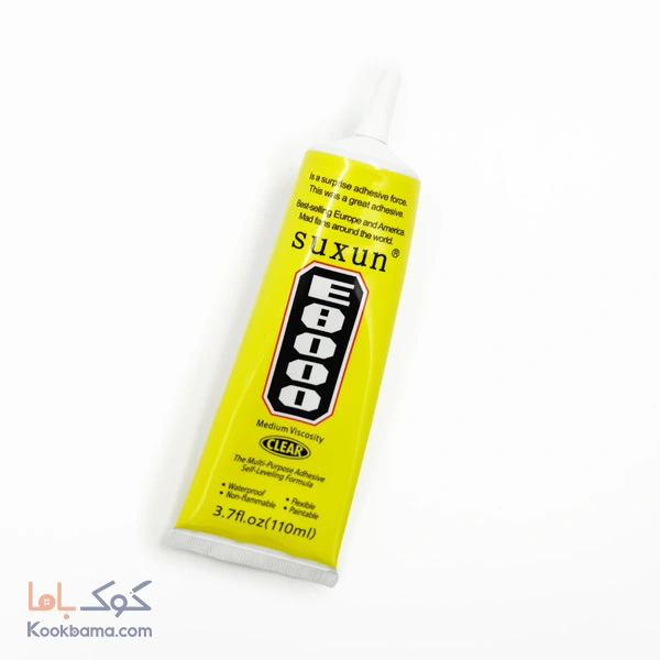 چسب  E8000 سایز بزرگ(حجم 110 میل)