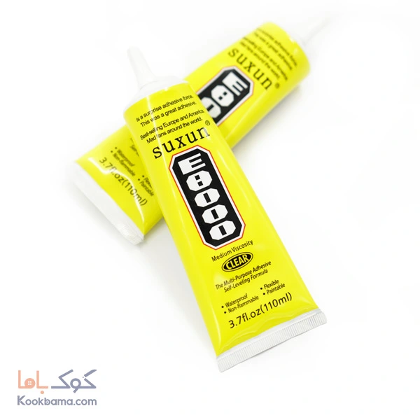 چسب  E8000 سایز بزرگ(حجم 110 میل) 0