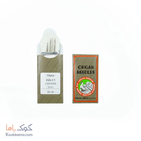 سوزن چرخ خیاطی ارگان HAx1 سایز 10 (بسته 10 عددی)