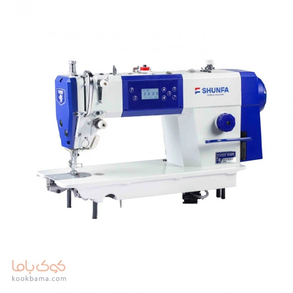 چرخ خیاطی راسته دوز شونفا قطع کن دار  مدل S320