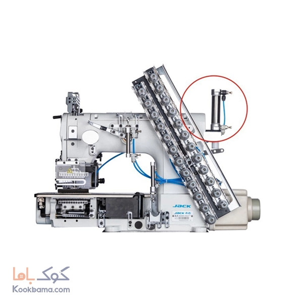 چرخ  کمرکش 13 سوزن کامپیوتری جک 8009VCDII/UTL(اقساط)