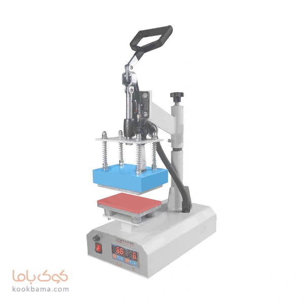 پرس چاپ حرارتی تیپیکال مدل 10MT - 8000 L پرس - تایمردار