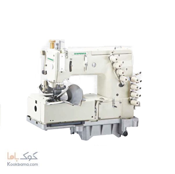 چرخ خیاطی کمرکش شش سوزنه  سوپاور مدل SP-1509-D1