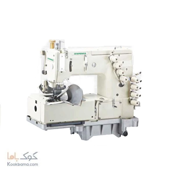 چرخ خیاطی کمرکش شش سوزنه  سوپاور مدل SP-1509-D1
