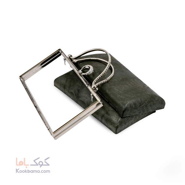 کیف کلاج دسته نگین دار