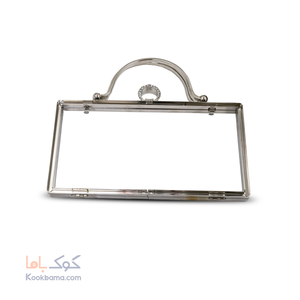 کیف کلاج دسته نگین دار 0