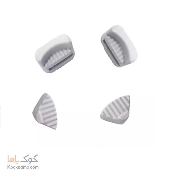 لاستیک گوشه کارتل چرخ خیاطی راسته بسته 4 عددی (یک دست)