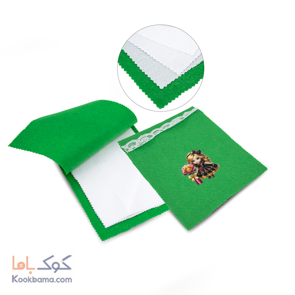 دفتر پارچه ای نمدی
