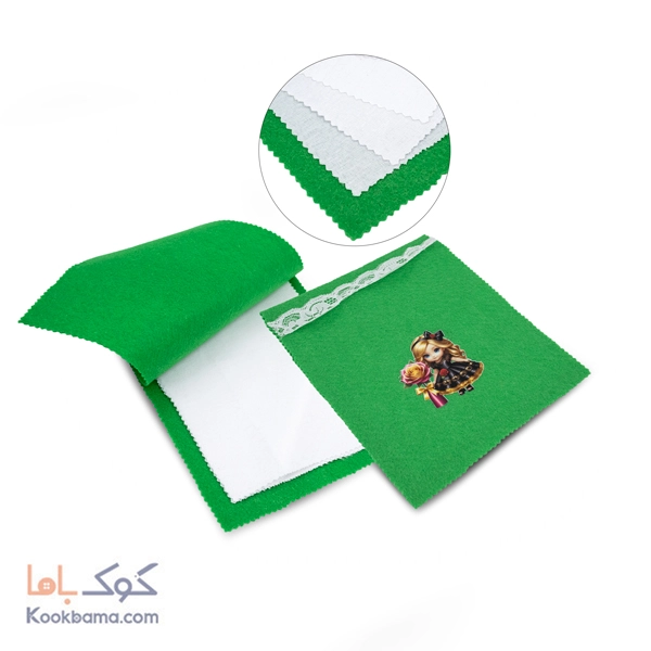 دفتر پارچه ای نمدی