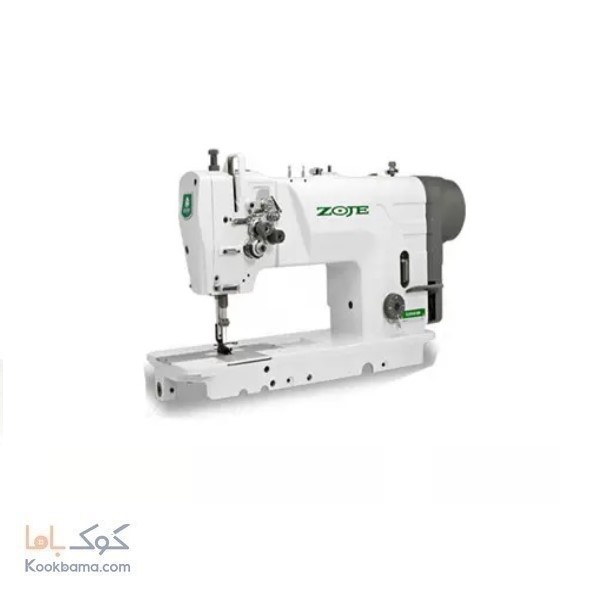 چرخ خیاطی دوسوزن دو ماکو دینام سرخود زوجی ZJ 2872 BD