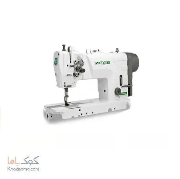 چرخ خیاطی دوسوزن دو ماکو دینام سرخود زوجی ZJ 2872 BD