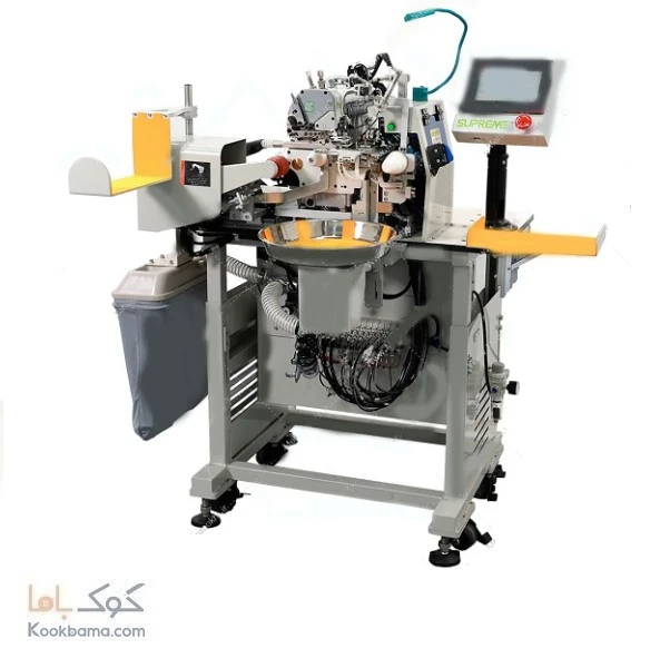 چرخ خیاطی سردوز یقه دوز فول اتوماتیک تیشرت سوپرمی مدل SP- F214