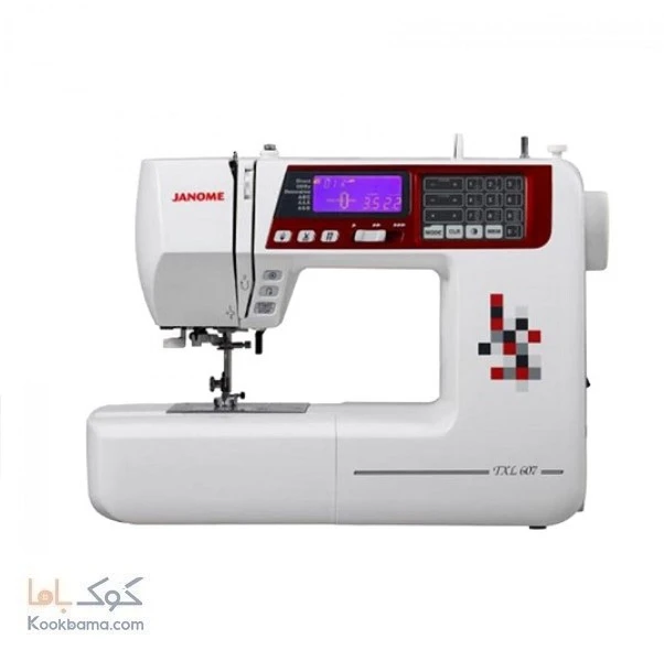 چرخ خیاطی ژانومه مدل 607 XL