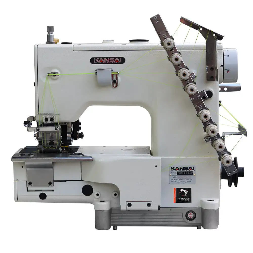 چرخ کمرکش ۶ سوزن شلوار جین کانزا ژاپن مدل DLR1509PF