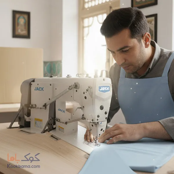 چرخ خیاطی راسته دوز اتوماتیک جکA7 پلاس (اقساط) 5