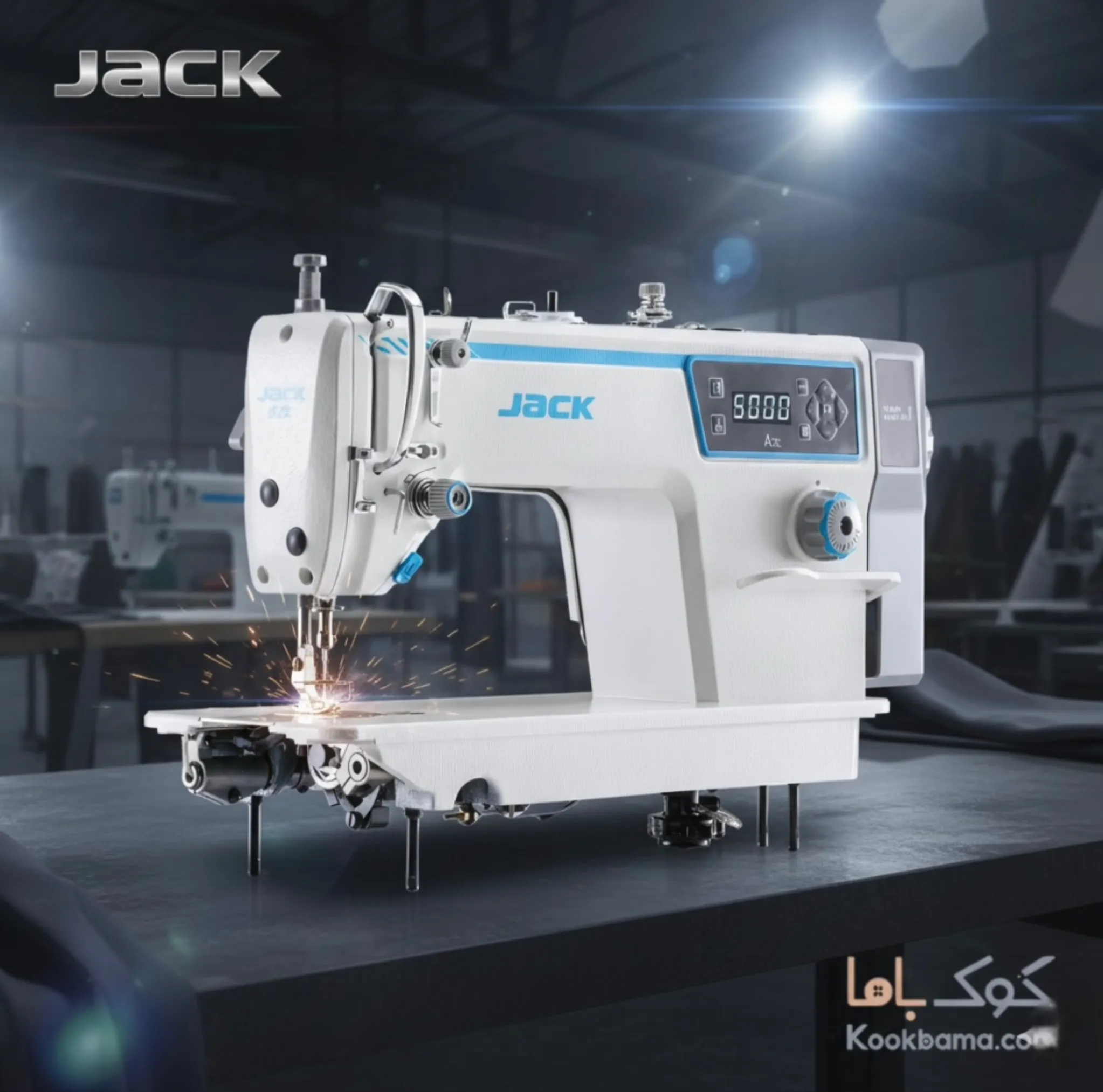 چرخ خیاطی راسته دوز اتوماتیک جک A2c (اقساط)  1