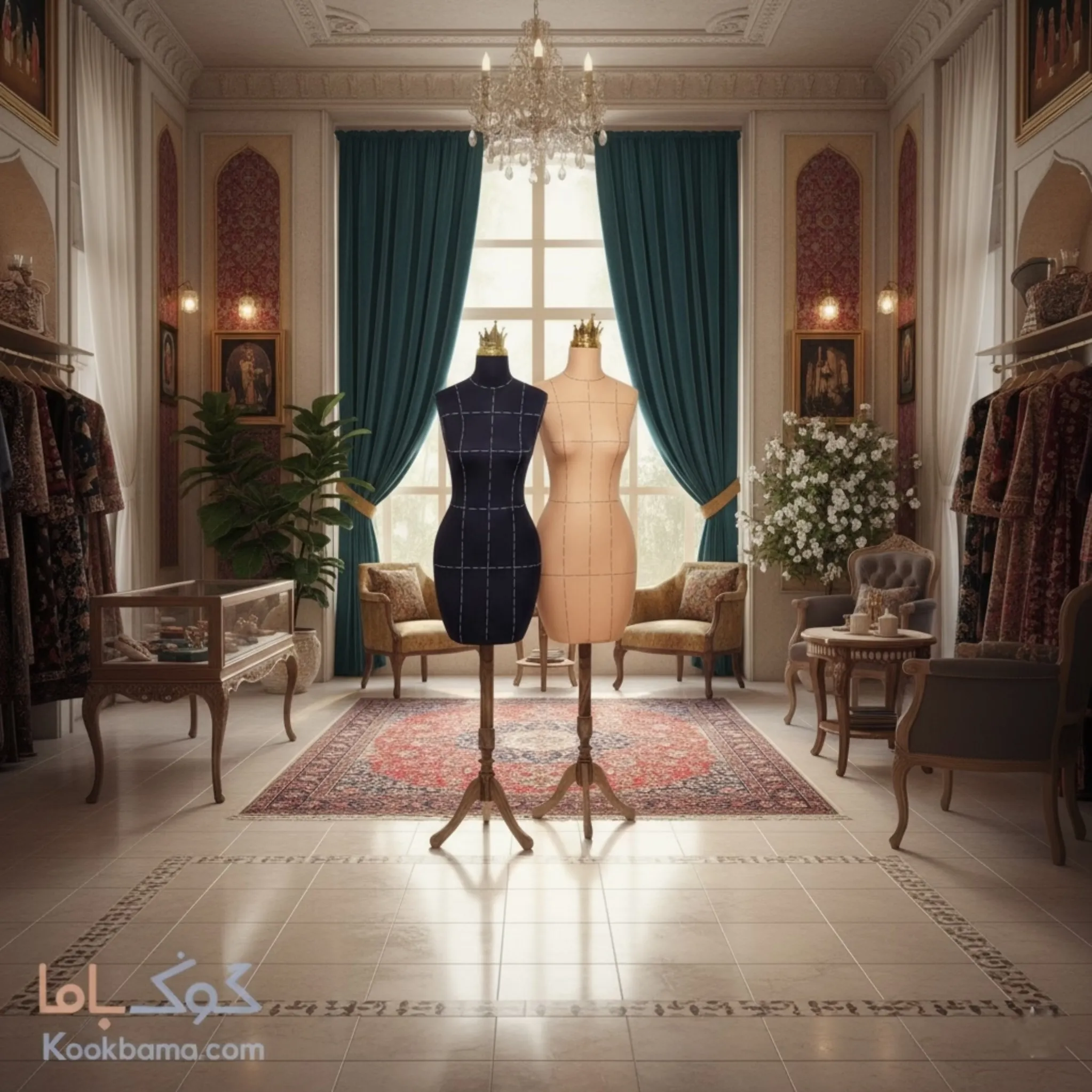 مانکن نیم تنه سوزن خور سایز 42 1