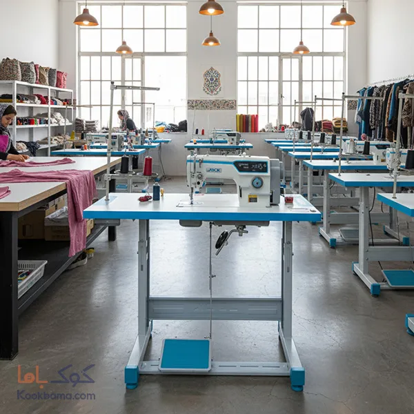 چرخ خیاطی راسته دوز جک مدل A6F 1