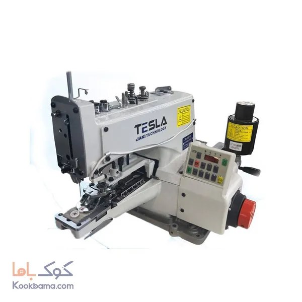 چرخ دکمه دوز سه کاره جکی سری تسلا 1377D