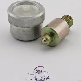 قالب دکمه روکش دار و آلفا