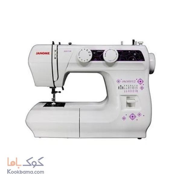 چرخ خیاطی ژانومه مدل ارکید 12