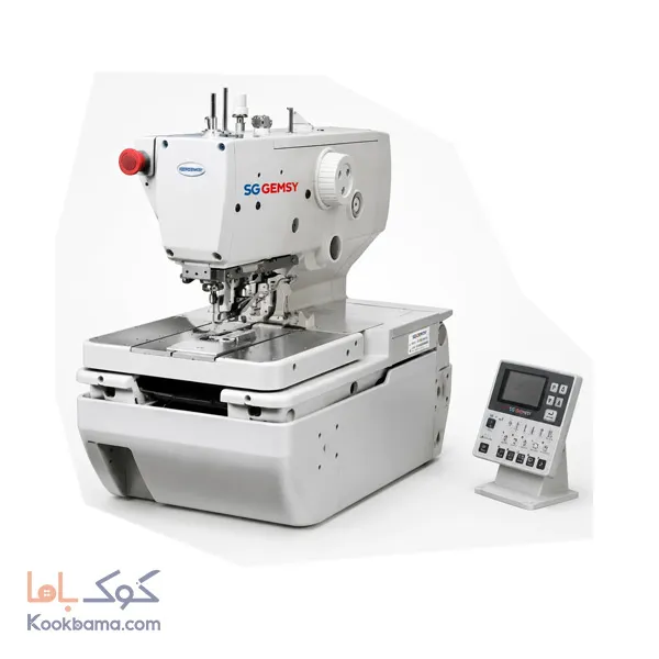 چرخ خیاطی مادگی چشمی اس جی جمسی مدل 9820