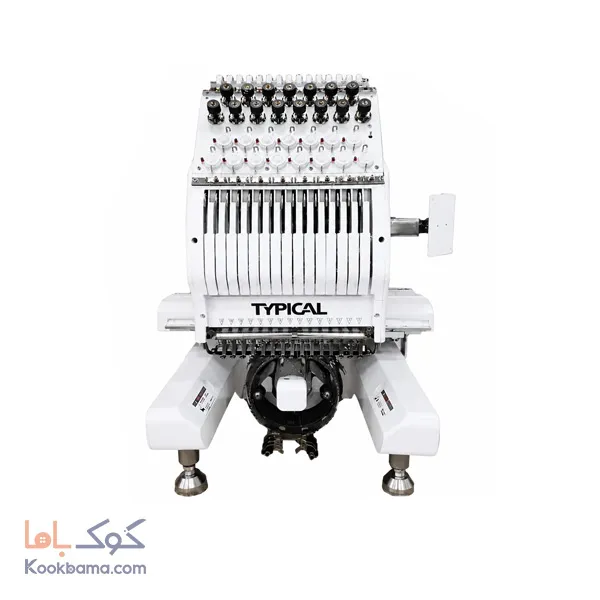 دستگاه گلدوزي تك كله 15 سوزن تيپيكال - 35*25