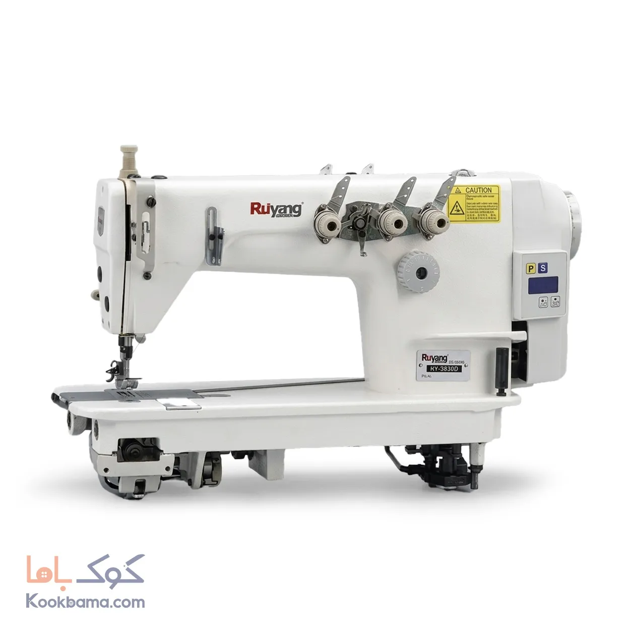 چرخ خیاطی سه سوزن سه قلاب کف تخت رویانگ مدل RY-3830D
