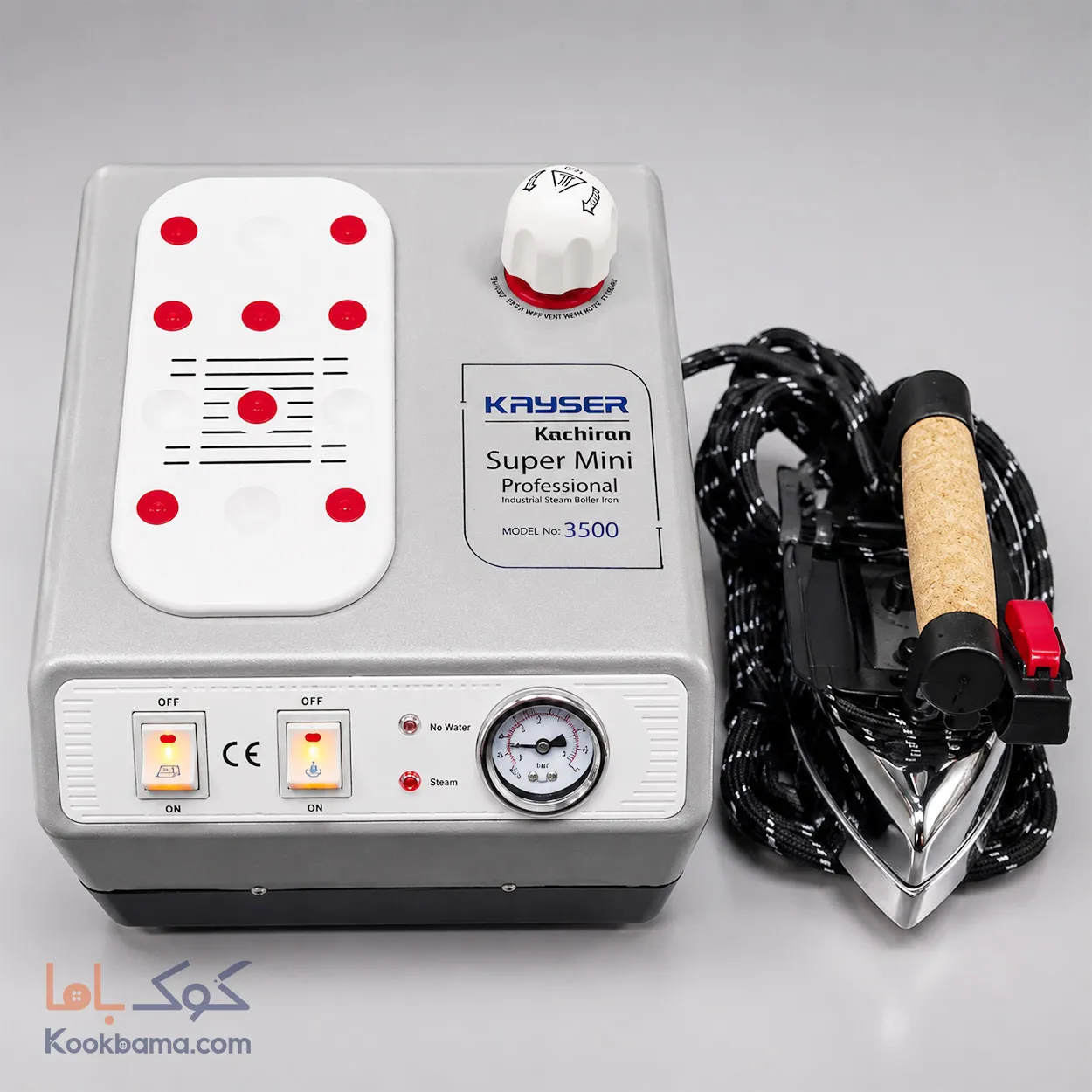 اتو بخار مخزن دار 3.5 لیتر کایزر کاچیران مدل K3500 0