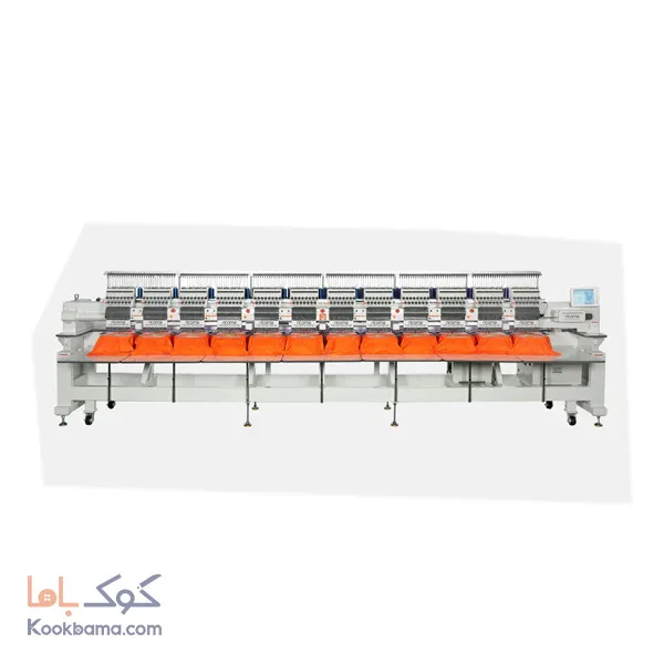 دستگاه گلدوزی 12 کله 15 سوزن ریکوما مدل تیتان1512